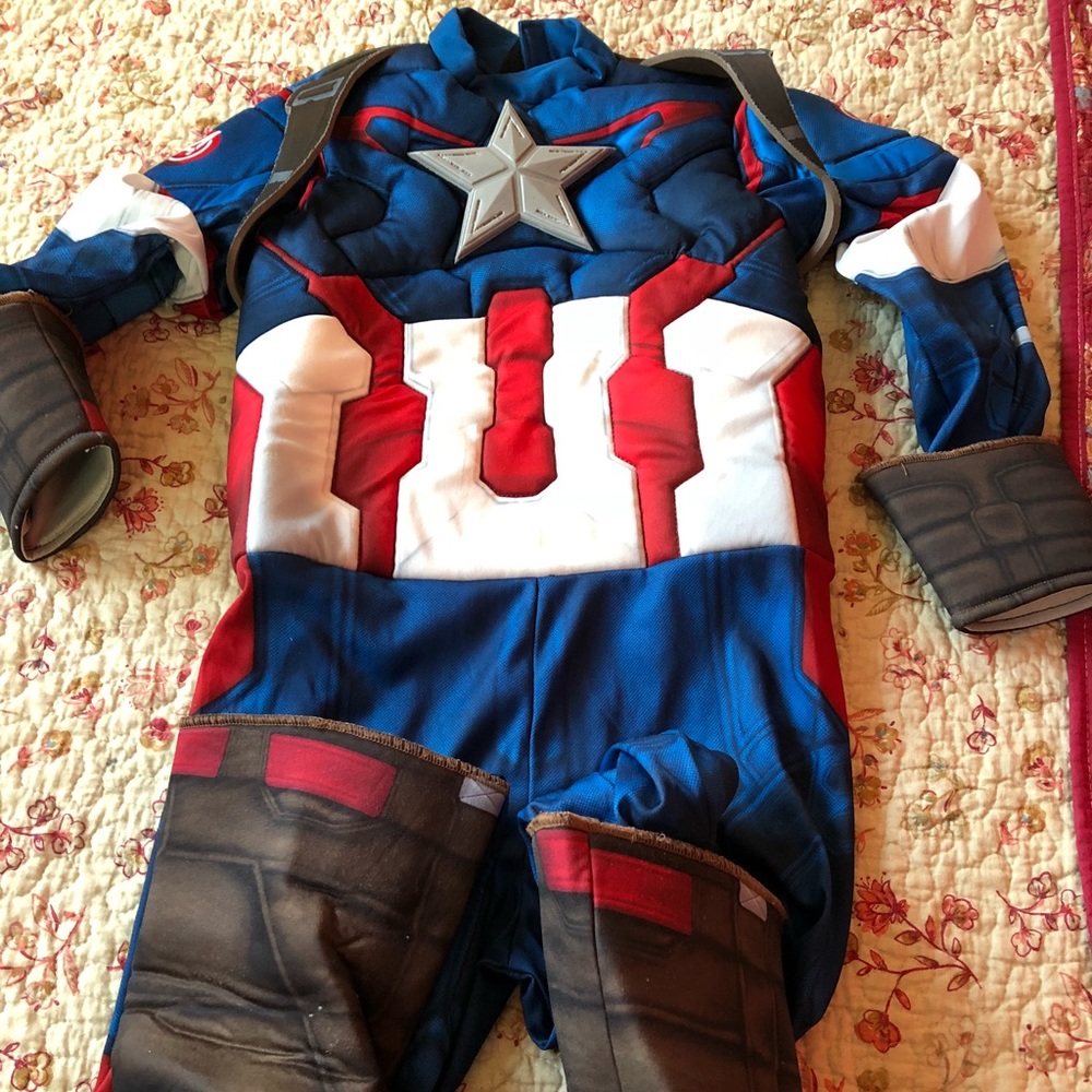 Captain America Muscle costume